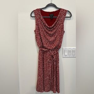 Super cute polka dot dress with belt